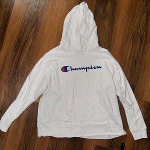 White woman champion hoodie. Never worn.